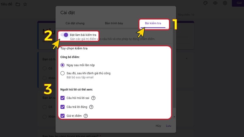 cách tạo google form