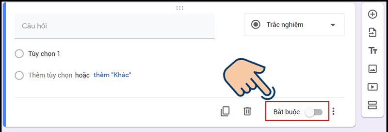 cách tạo google form