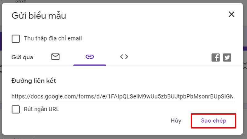 cách tạo google form