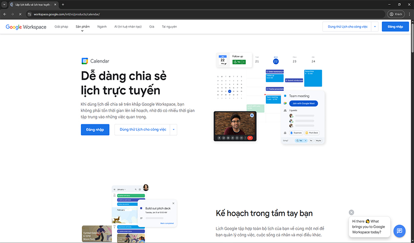 cách sử dụng google calendar
