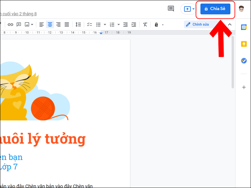 tạo google doc